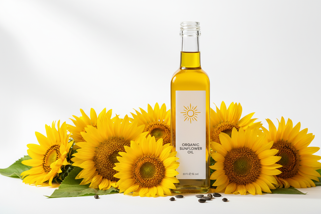 Organic Sun Flower Oil